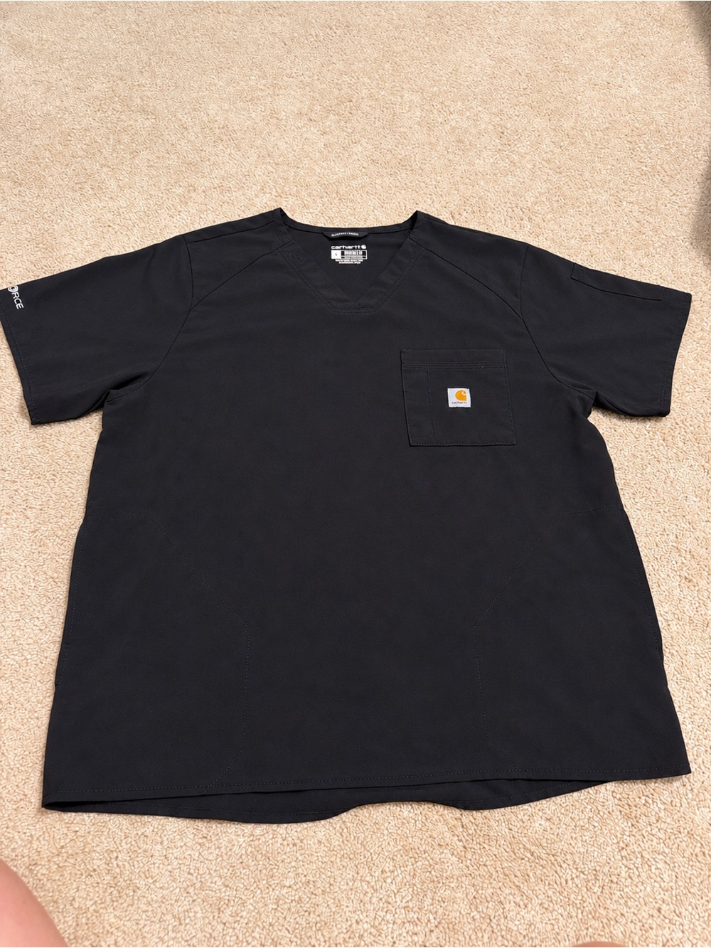 Carhartt Black Short-Sleeve Pocket Tee
